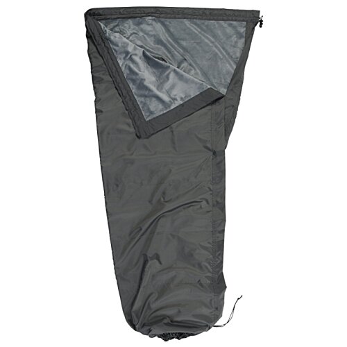 Additional Image 1 - a grey bag with a black triangle