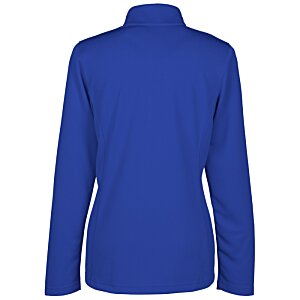 Additional Image 1 - a blue long sleeved shirt