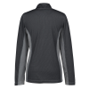 View Image 2 of 3 of Clique Ice Colorblock 1/2-Zip Pullover - Ladies'