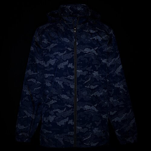 Additional Image 4 - a blue jacket with a black background