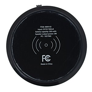 Additional Image 4 - a black circular object with a logo