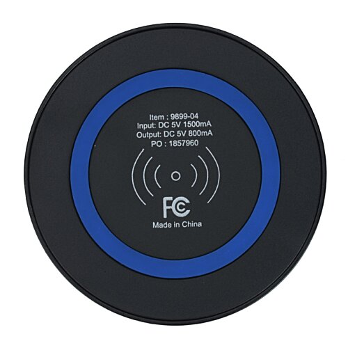 Additional Image 5 - a black and blue circle with a blue circle