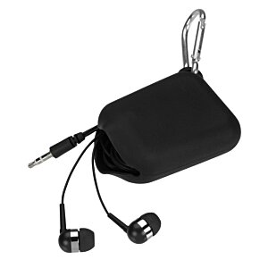 Additional Image 1 - a black case with earbuds