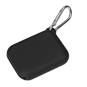 Additional Image 2 - a black rectangular object with a silver strap