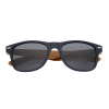 View Image 2 of 2 of Wood Grain Beach Sunglasses - Sides