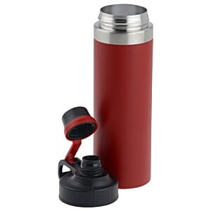 Additional Image 2 - a red and black thermos