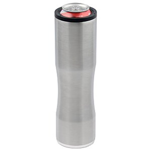 Additional Image 4 - a silver cylindrical object with a red top