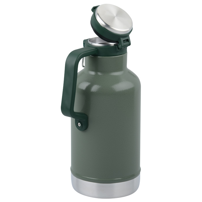 Stanley Classic Vacuum Insulated Stainless Steel Bottle, 2 qt, Green