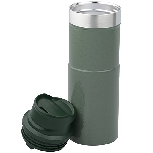 Additional Image 3 - a grey and black tumbler