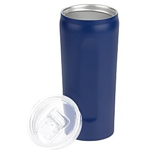 Additional Image 2 - a blue can with a white cap