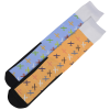 View Image 2 of 3 of Unisex Patterned Socks - Planes