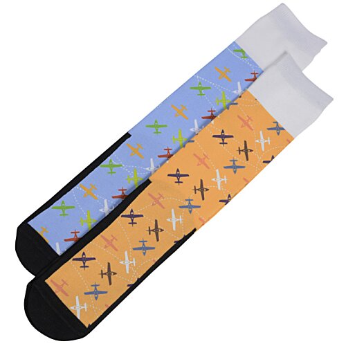 Additional Image 1 - a group of socks with different patterns