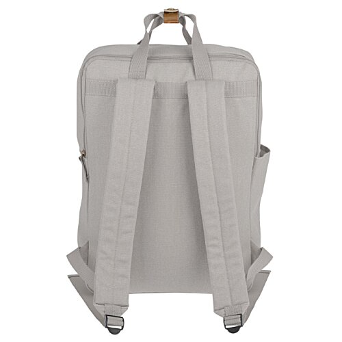 Additional Image 2 - a pink backpack with straps