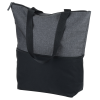 View Image 3 of 4 of Merlin Zippered Tote - 24 hr