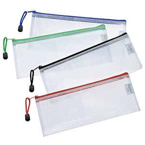 Additional Image 5 - a group of clear plastic bags with zippers
