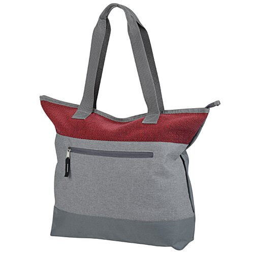 Additional Image 1 - a grey and red bag