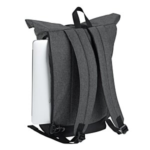 Additional Image 3 - a black and white backpack