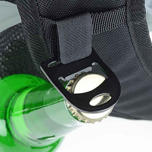 Additional Image 3 - a green bottle with a black strap