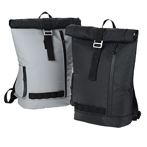 Additional Image 4 - a pair of black and white backpacks
