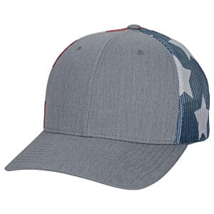 Additional Image 3 - a grey hat with a white background