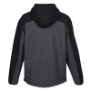 View Image 2 of 3 of Colorblock Hooded Soft Shell Jacket - Men's