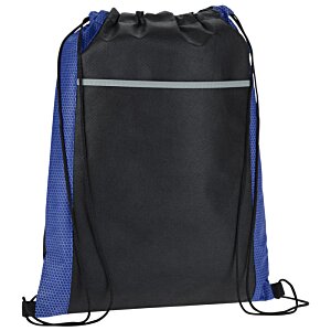 Additional Image 3 - a black and blue backpack