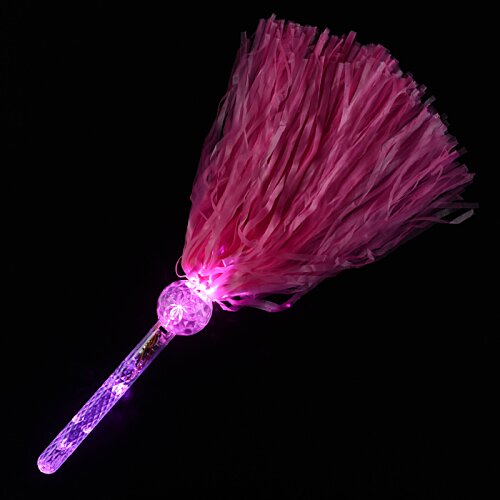 Additional Image 3 - a pink feathered broom