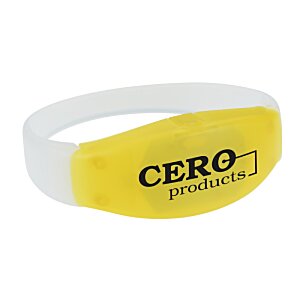 Additional Image 1 - a yellow wristband with black text