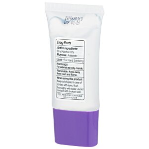 Additional Image 2 - a white and purple tube with black text