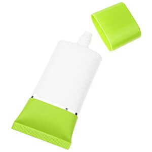 Additional Image 2 - a white and green tube with a lid