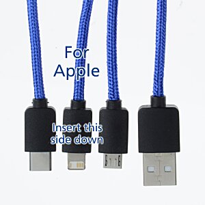 Additional Image 4 - a group of blue and black cables