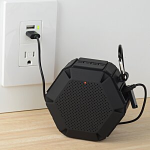 Additional Image 6 - a black device with a cord plugged into a wall