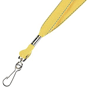 Additional Image 2 - a yellow metal hook with a yellow handle