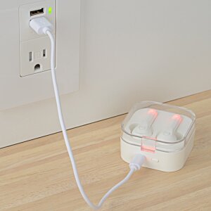 Additional Image 1 - a white electrical device with a cord plugged into a wall outlet