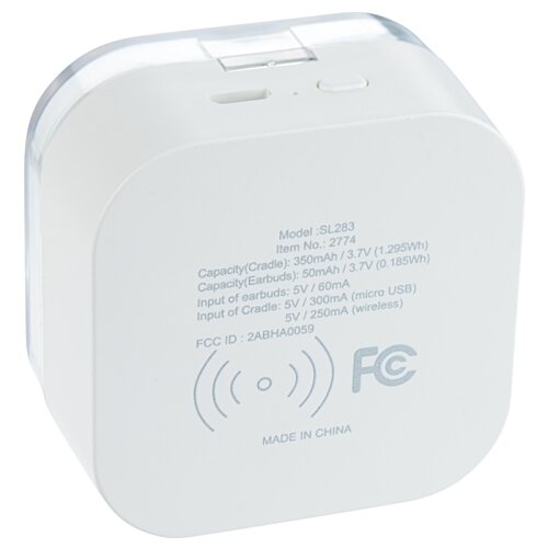 Additional Image 2 - a white square object with a logo