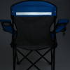 Additional Thumbnail Image 1 - a blue and black folding chair