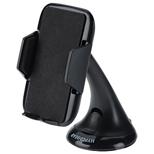 Additional Image 2 - a black phone holder on a white background