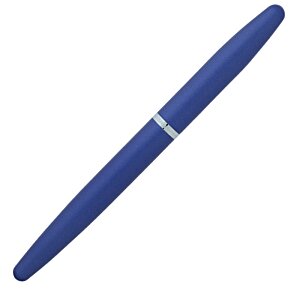 Additional Image 2 - a blue pen with a white stripe