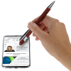 View Image 2 of 5 of Addison Soft Touch Stylus Metal Pen