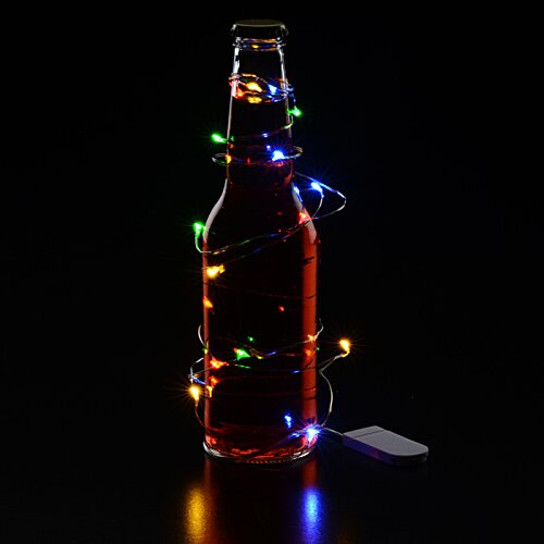 Additional Image 3 - a bottle with lights on it