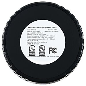 Additional Image 4 - a black circle with white label