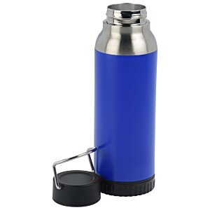 Additional Image 5 - a blue and silver thermos