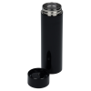 a black cylindrical object with a lid