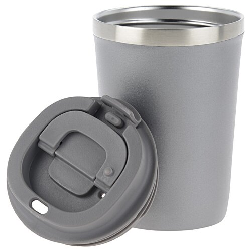 Additional Image 2 - a grey cup with a lid