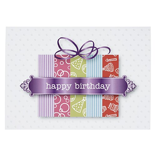 Additional Image 2 - a purple ribbon with a bow