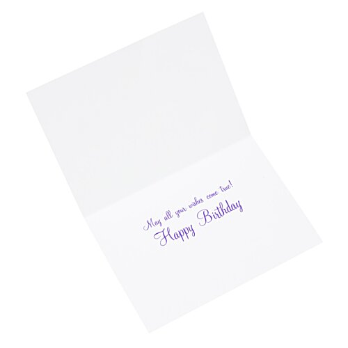 Additional Image 3 - a white piece of paper with purple writing