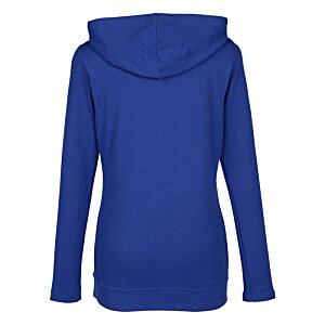 Additional Image 1 - a blue hoodie with a white background