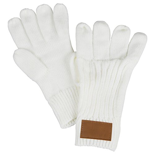 Additional Image 2 - a pair of white gloves