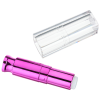 Additional Image 2 - a pink and clear plastic case