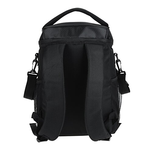 Additional Image 3 - a black backpack with straps